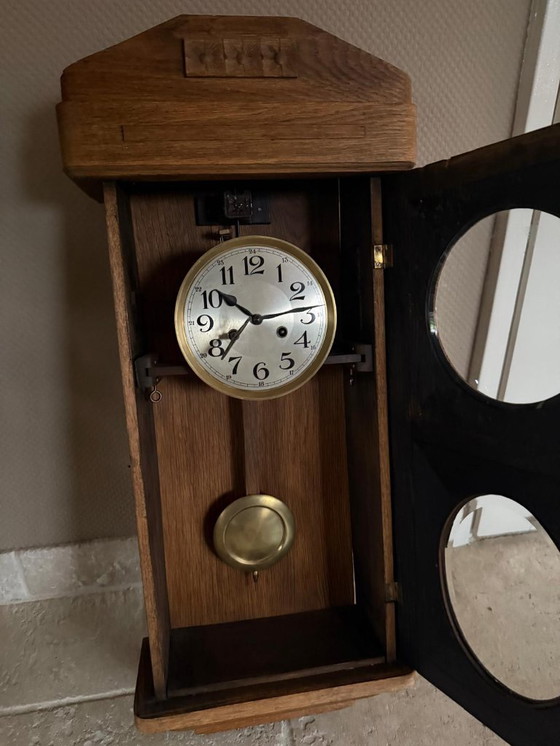 Image 1 of Frisian oak clock