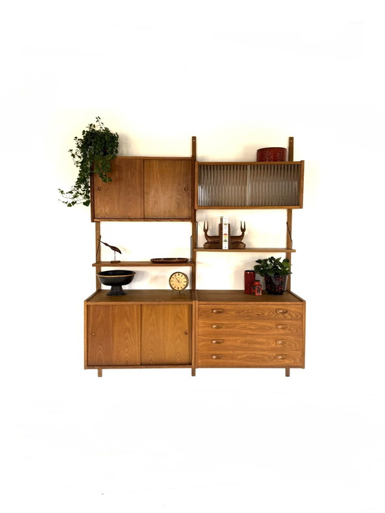 Image 1 of Système mural modulaire vintage XL, Preben Sorensen '60