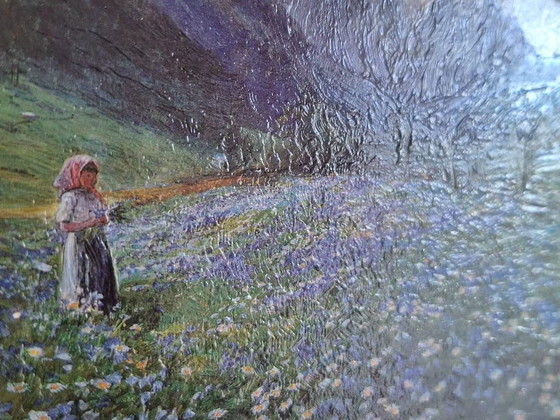 Gentiana – Gemälde & Zeichnungen, Canvas (photo 4 of 5)