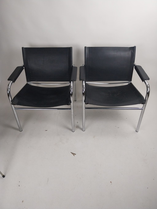 1 x set of vintage Ikea "klinte" armchair by Tord Björklund 1980's