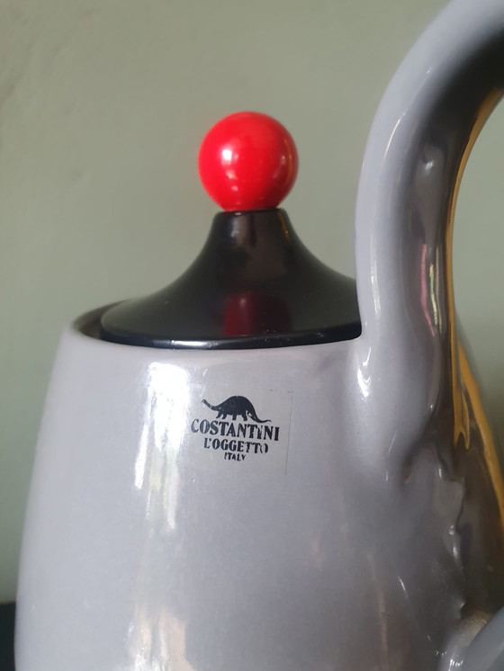 Image 1 of Teiera vintage in stile Memphis - Costantini l'Ogetto, Italia anni '80