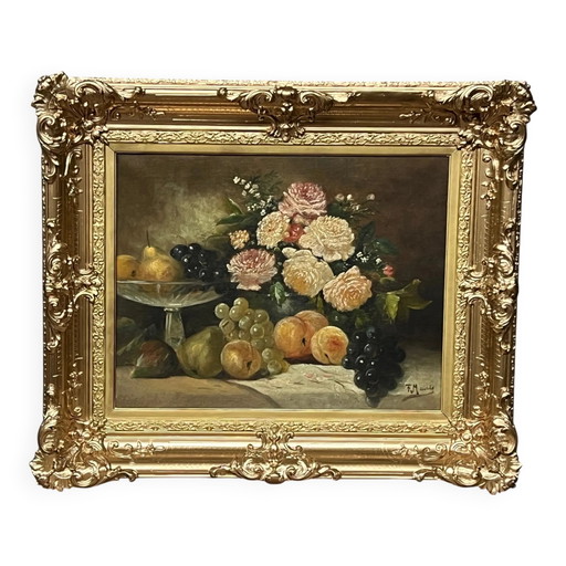 F. Meuris, "Nature Morte aux Fruits."
