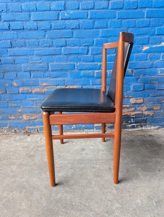 Image 1 of 5x sedie da pranzo danesi vintage in teak - Findahls møbelfabrik