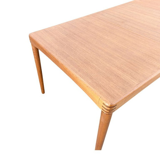 Bramin Extendable Teak Vintage Dining Table H.W. Klein Midcentury, Wood, Brown (photo 8 of 13)