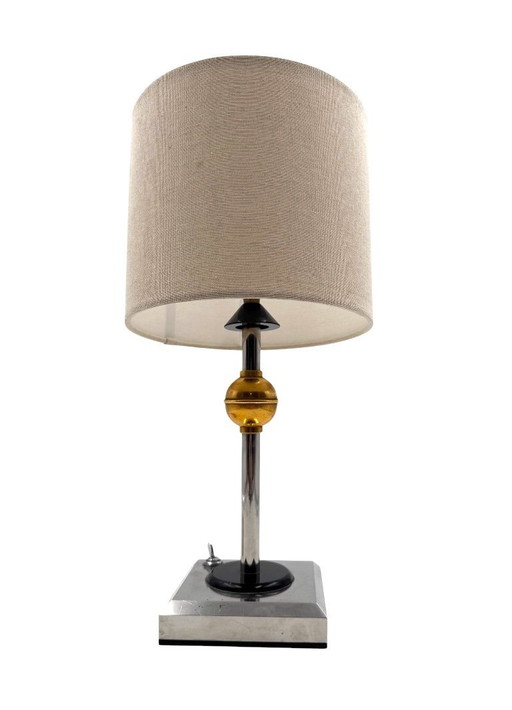 Lampe de table en bakélite de style Art déco, France, années 1980