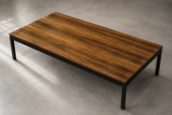 Vintage lage teakhouten salontafel in mid-century modern stijl, Denemarken, jaren 70 – Wood (photo 4 of 11)