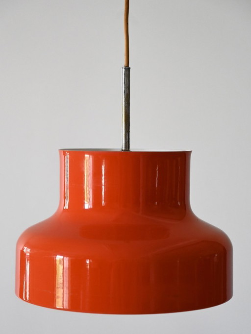 Bumling orange lamp