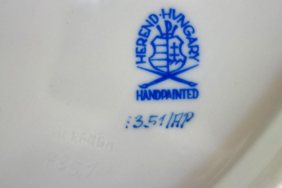 Openwork porcelain bowl, Herend factory, Hungary – Table accessories (photo 11 of 11)