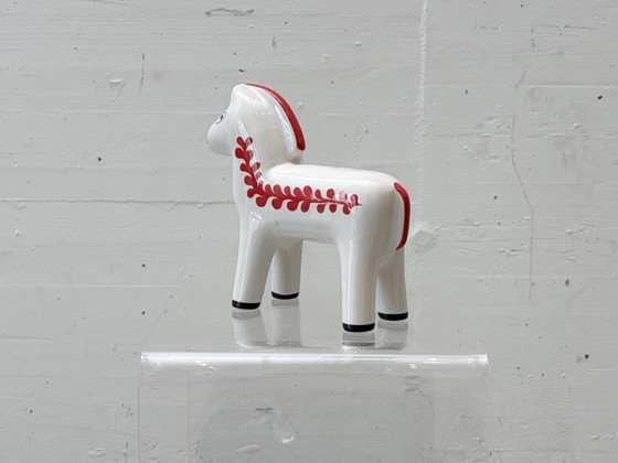 Image 1 of Dala Pferd Serie VINTERFINT aus Keramik von IKEA, 2020er Jahre