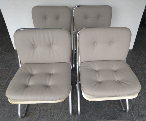 Vintage Design Dining Chairs 4 Pieces.