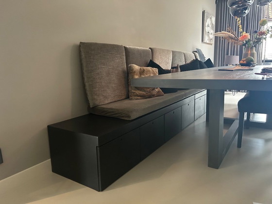 Image 1 of 2 bankenunits met lades en kussens