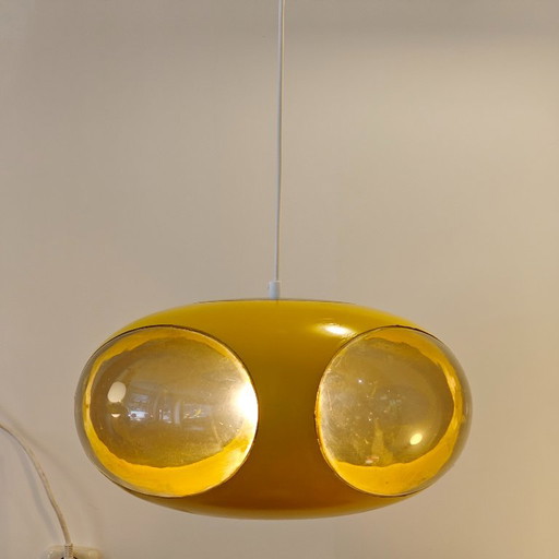 Vintage Space Age Bug Eye Hanglamp Massive – hanglampen, Plastic (photo 2 of 14)