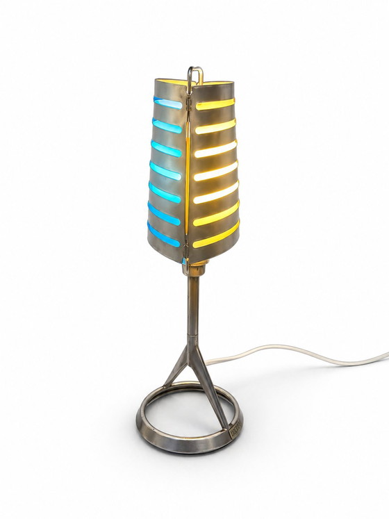 Image 1 of Vintage Italian "Cleto" Table Lamp by Roberto Favaretto for Lucente, 1980s