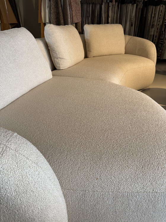 Solea | Divano di design organico, La Vie Maison, Divani angolari, Tessile, Talpa (foto 2 di 5)