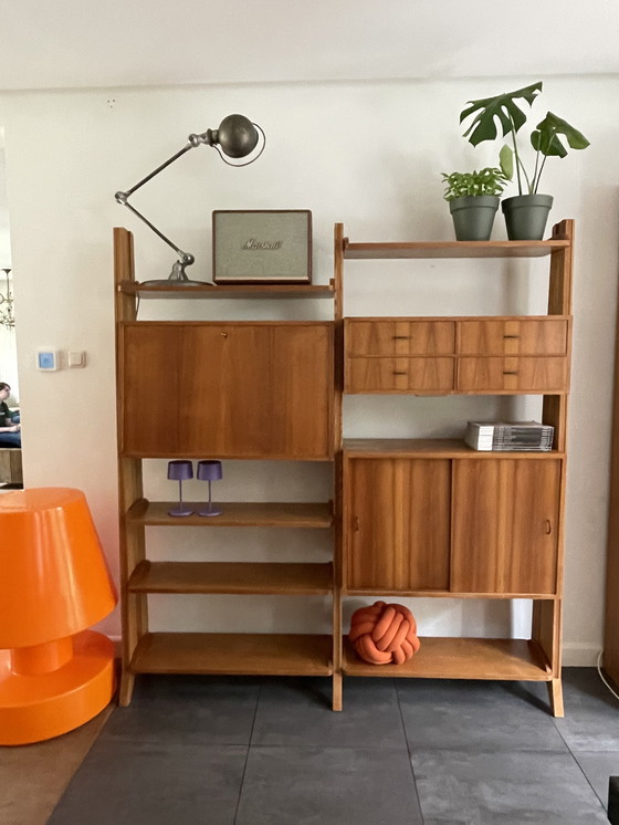 Image 1 of Vintage modular wall system, cabinet