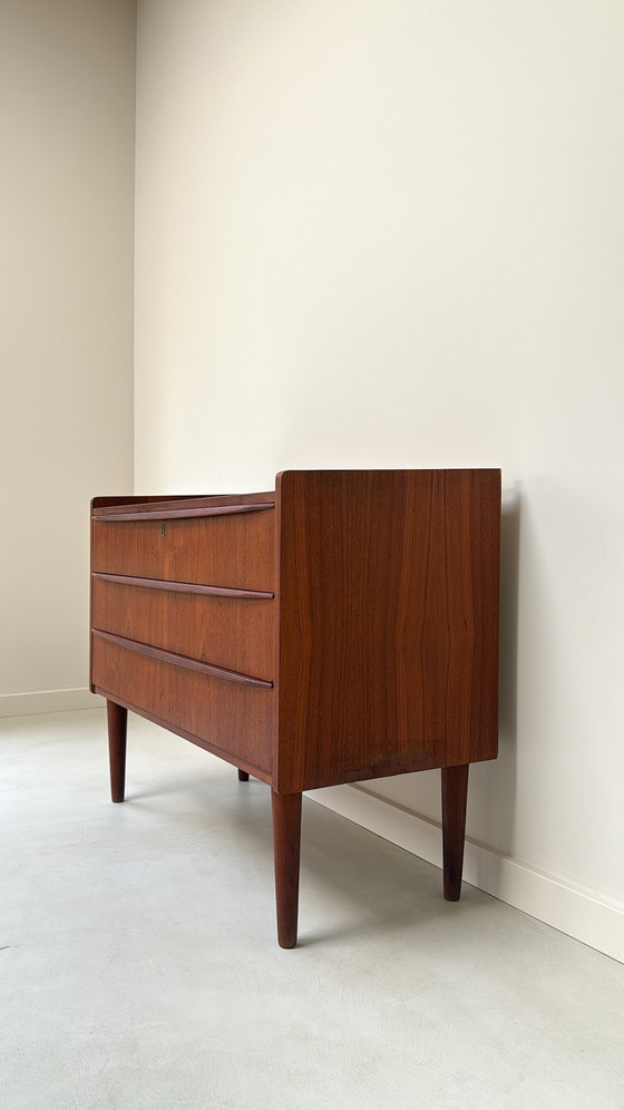 Image 1 of Vintage wooden chest of drawers by Tylvad Hansen