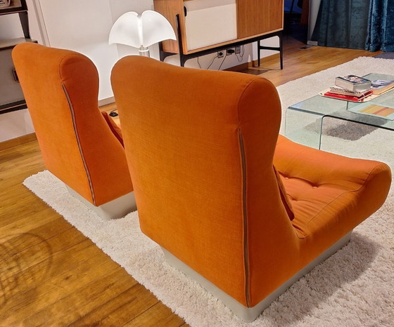 Image 1 of Space Age Otto Zapf Sofa für Vitsoe, 2er-Set