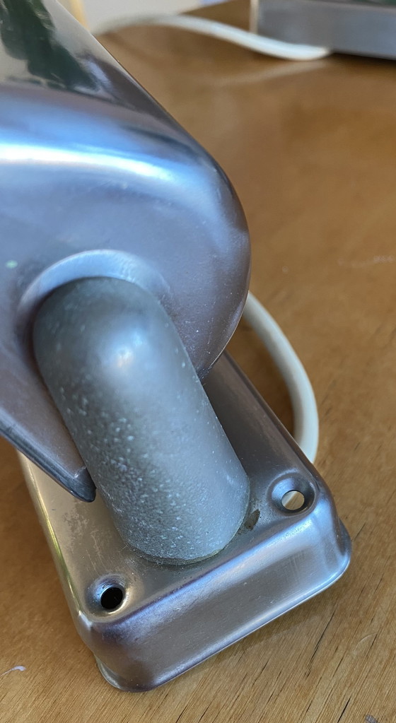 Image 1 of 2 wandlampjes verchroomd