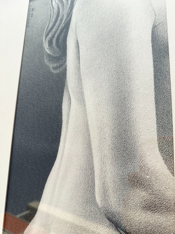 Image 1 of Composizione figurativa in grafite. Francia, anni '80