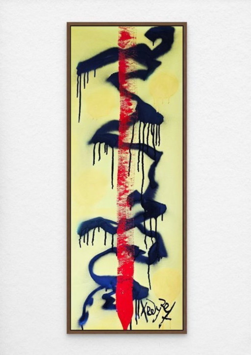 Tadas ZAICIKAS - Scarlet Division - Künstler-Leinwand