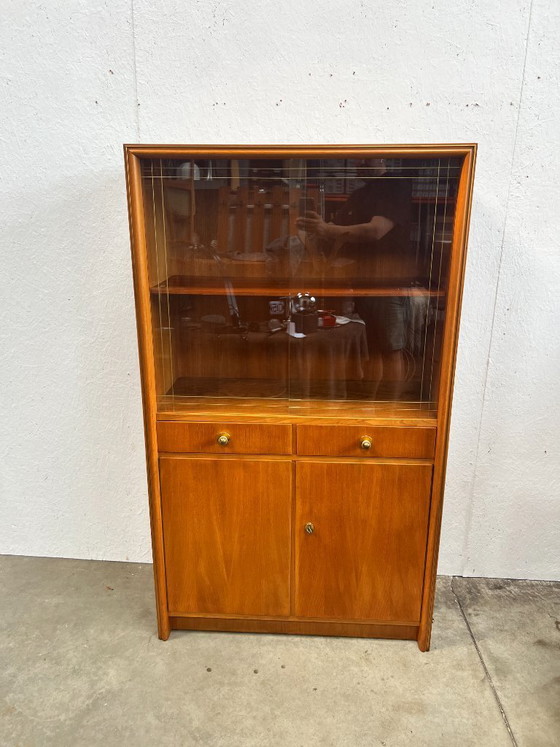 Image 1 of Vintage Highboard / Display Cabinet, Germany 1970s