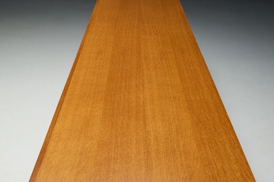 Image 1 of Buffet brutalista in quercia, Belgio, anni '60