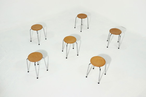 Image 1 of Sgabello industriale design olandese anni '60