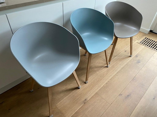 3x Hay AAC22 chair