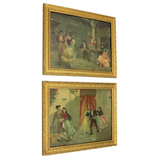 Image 1 of Oude Ingelijste Prints Opera Carmen