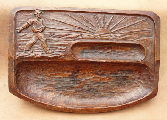 Image 1 of Coupe de bureau, années 1920, mouvement Lebensreform, paysannerie