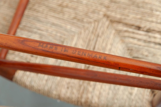 Image 1 of 4 sillas de comedor de teca de Peter Hvidt y Orla Mølgaard-Nielsen para Søborg Møbelfabrik (años 50)