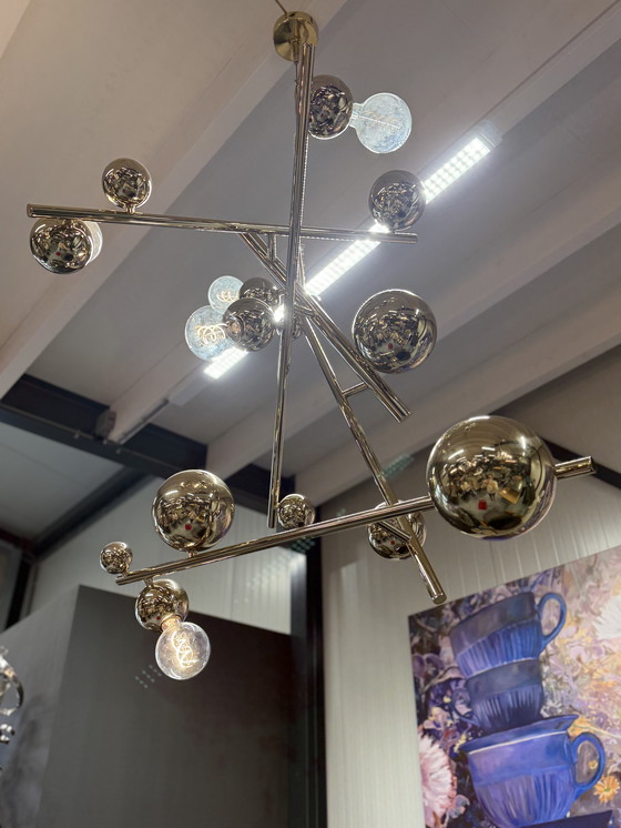 Image 1 of Brand van Egmond Galaxy Kronleuchter Gold Satin D100