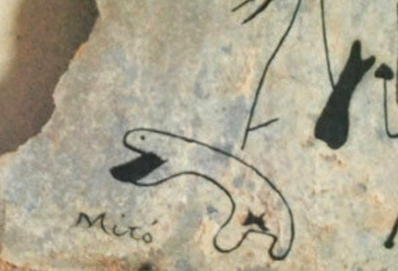 Image 1 of Joan Miró: "Miró de Prop - Barcelona, 1985" Tentoonstellingsaffiche
