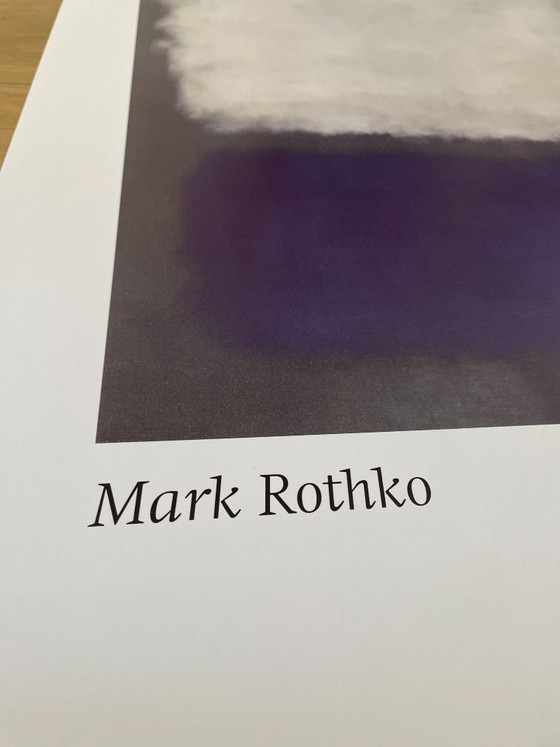 Image 1 of Mark Rothko (1903-1970), Blue and Grey, 1962, C/O Beeldrecht, Amsterdam, 1996, Courtesy Galerie Beyeler, Basel, Printed in Holla