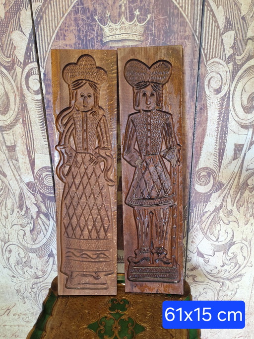 Belles grandes planches de pain d'épice