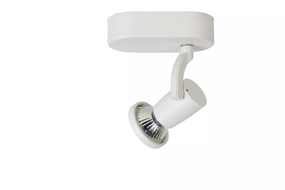 Lucide JASTER-LED Ceiling Spotlight - White - GU10 LED - 1x5W 2700K – Spot lights, Metal (photo 4 of 4)