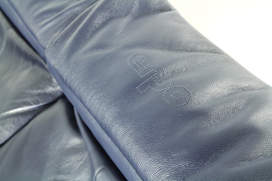 Image 1 of Divano in pelle a 3 posti Lugano di Erpo Int., design 1985