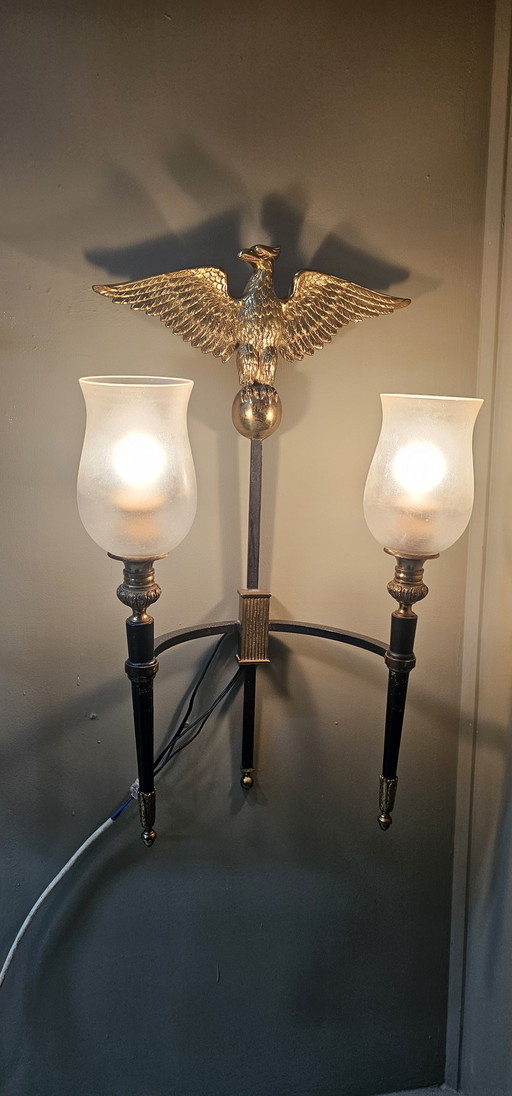 2 wall lamps early 20th century