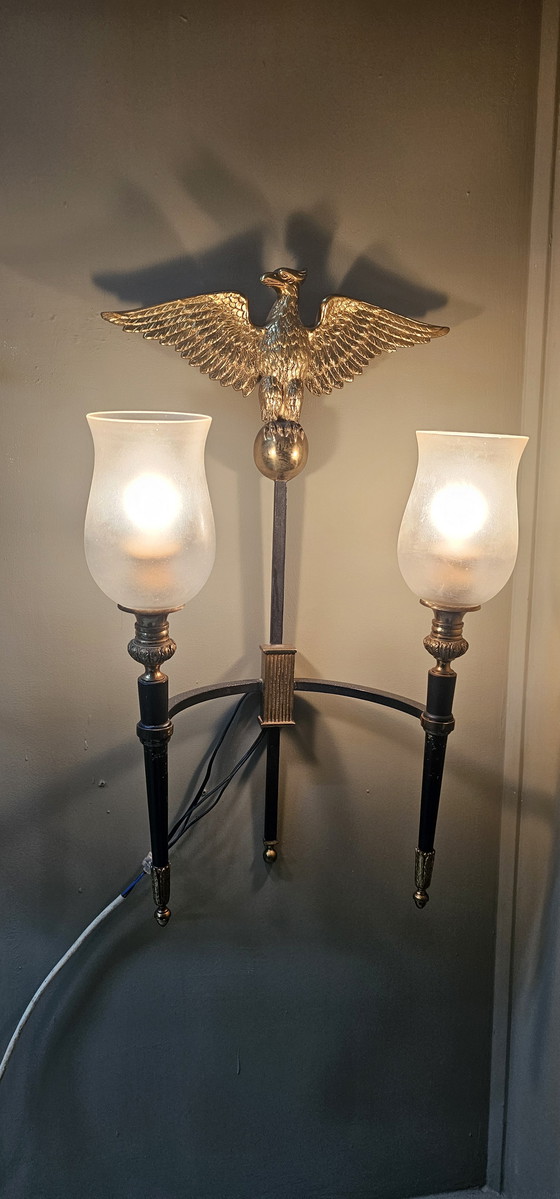 Image 1 of 2 wall lamps early 20th century
