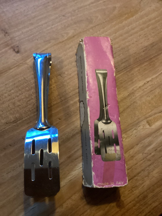 Image 1 of Vintage doosje uit 1950-1960 avec klem voor taart de gebak van Allesi