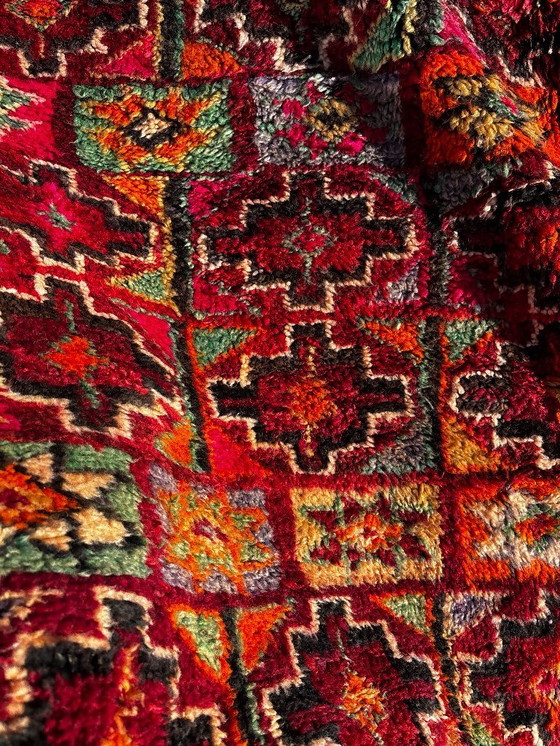 Image 1 of Vintage Moroccan Boujad Rug 200 x 340 cm – Handwoven Wool Berber Area Rug from the 1970s