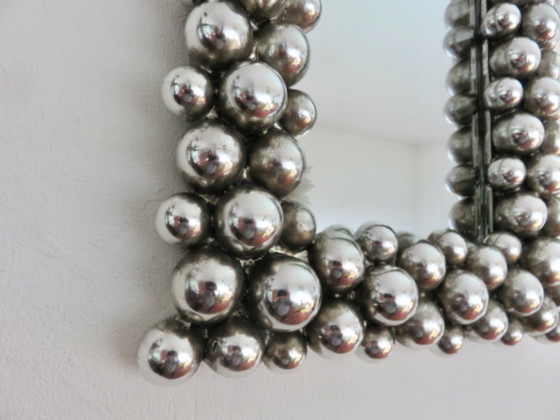 Image 1 of Miroir mural psychedelique dans le gout de Marcel Wanders, 90's