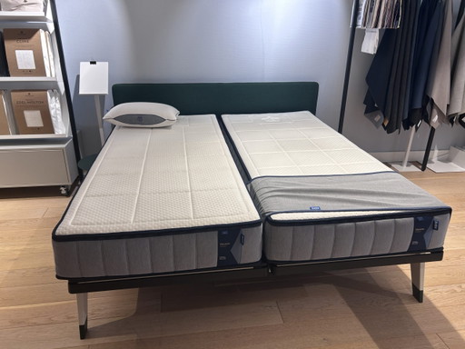 Estructura de cama Auping Original Outline de 180x200 cm. – tweepersoonsbedden, Plastic, Textile