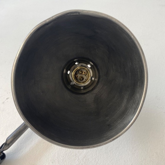 Image 1 of VECCHIA APPLIQUE INDUSTRIALE LAMPE GRAS RAVEL N° 202