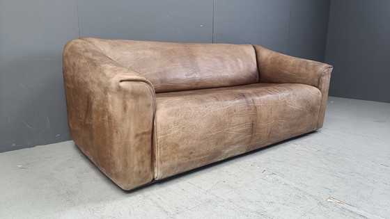 Image 1 of Gorgeous Brown Leather DS47 Sofa from De Sede