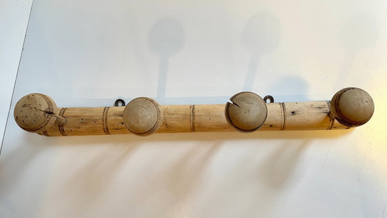 Image 1 of Perchero estilo bambú, década de 1920