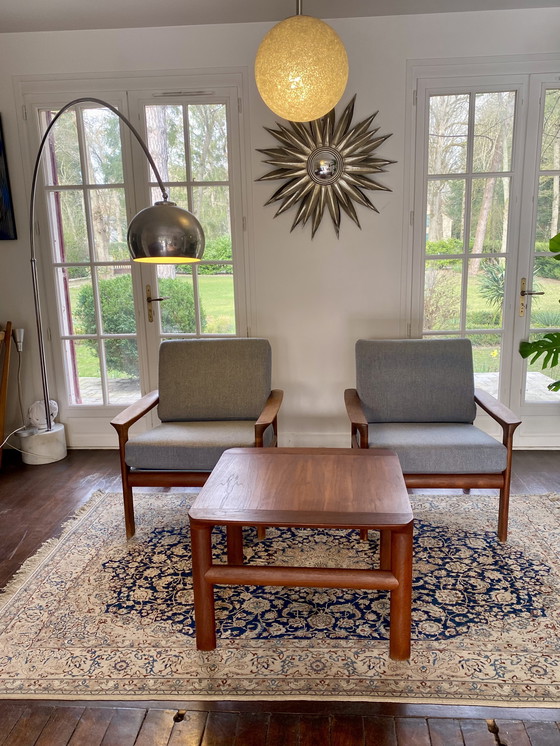 Image 1 of Coppia di poltrone danesi in teak degli anni '60