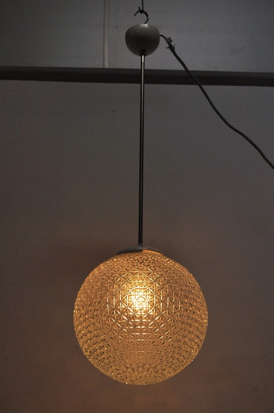 Image 1 of Vintage Bollamp Kristalglas