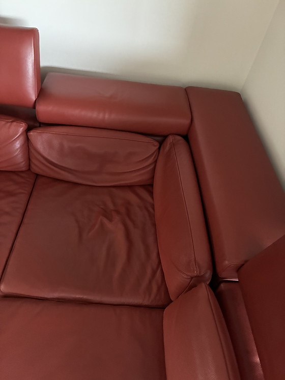 Image 1 of JORI lederen sofa model SHIVA