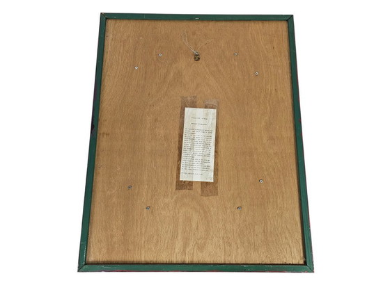 Image 1 of Liesbeth Tóth-de Knegt - 'Falling Castles in the Air' - canvas on wood - signed